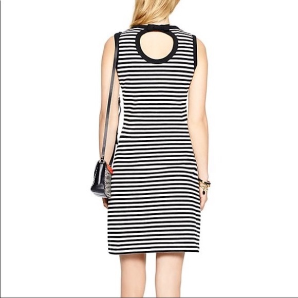 Kate Spade Cameo Striped Tank Back Bow Dress - Picture 6 of 7